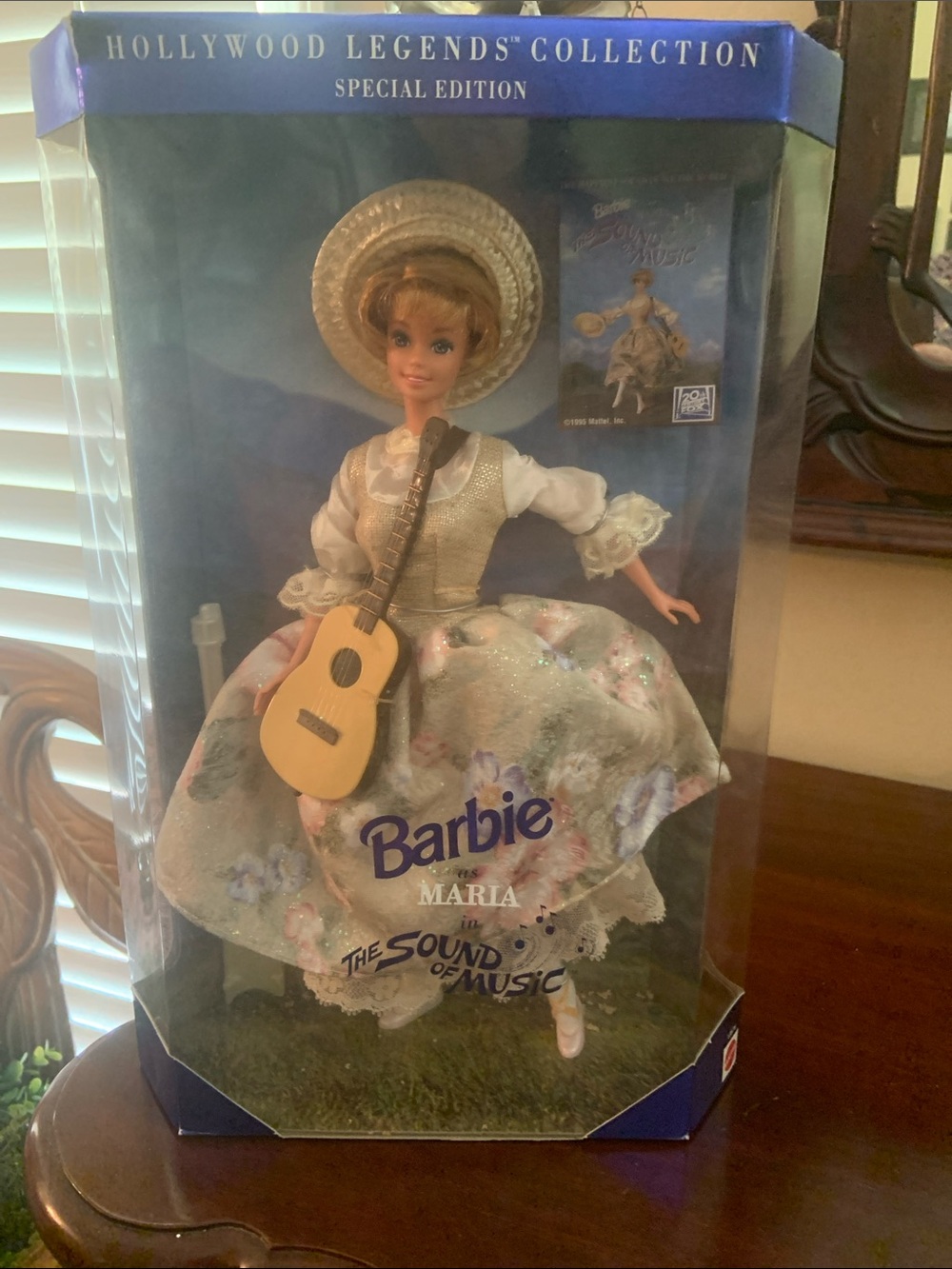 Barbie as Maria in The Sound of Music doll from the 1995 Hollywood Legends